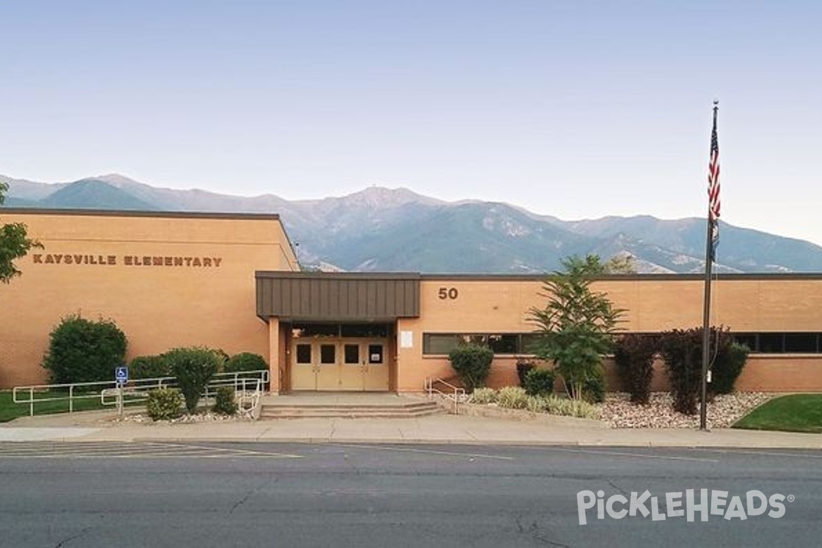 Photo of Pickleball at Kaysville Elementary School